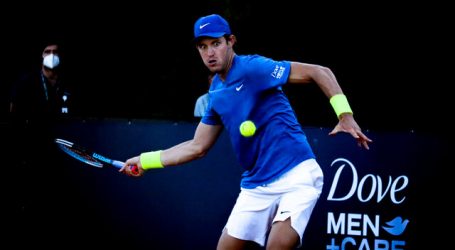 Tenis: Nicolás Jarry cayó en dura lucha en la primera ronda del ATP de Santiago