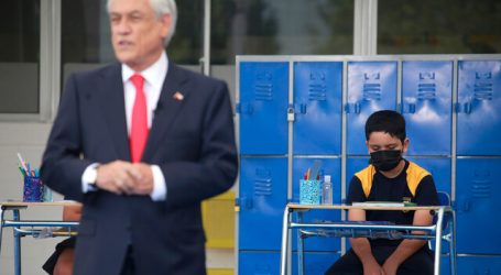 Presidente Piñera dio inicio al año escolar 2021