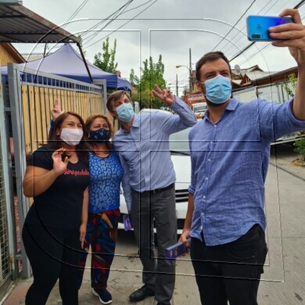 Daniel Stingo busca tocar mil puertas del distrito 8 antes de abril