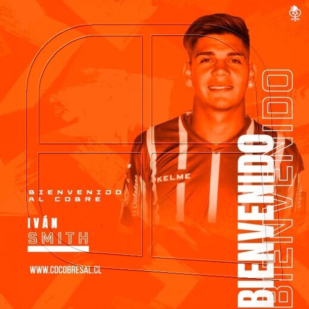 Cobresal anunció la contratación del volante Iván Smith
