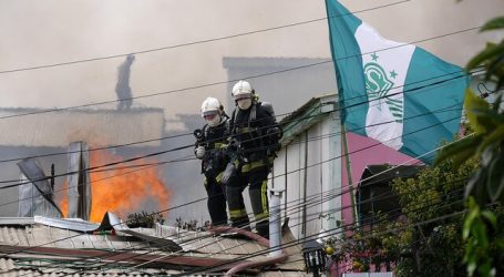 Valparaíso: 5 viviendas fueron afectadas por incendio en el cerro Rocuant