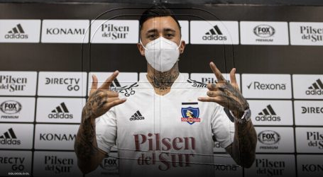 Colo Colo presenta oficialmente a Martín Rodríguez como nuevo refuerzo