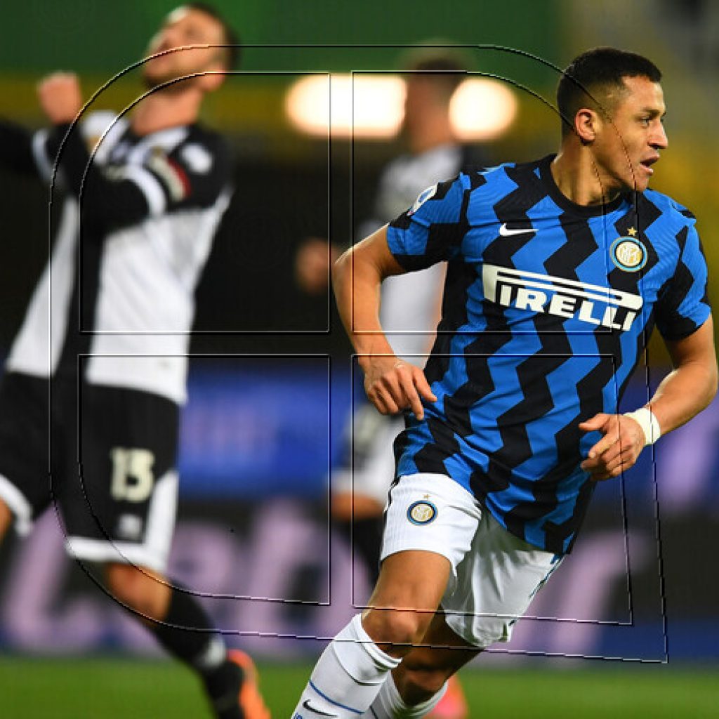 Alexis Sánchez apareció en el once ideal de la 25ª fecha de la Serie A italiana