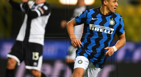 Alexis Sánchez apareció en el once ideal de la 25ª fecha de la Serie A italiana