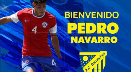 Primera B: Barnechea anuncia como refuerzo al defensa de Colo Colo Pedro Navarro
