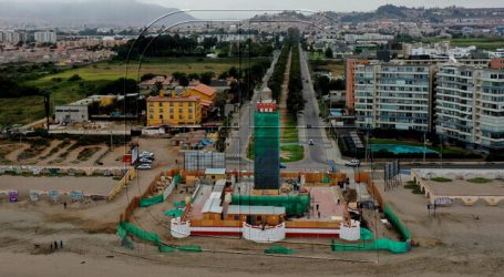 Ministro Moreno supervisó restauración del Faro Monumental de La Serena