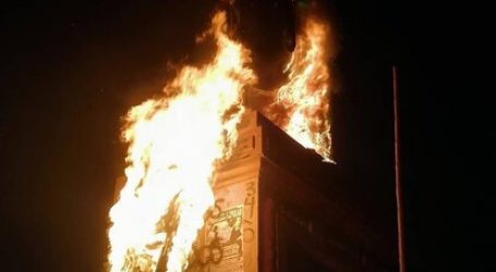 Ejército rechaza quema a monumento de Baquedano: “Son antichilenos”