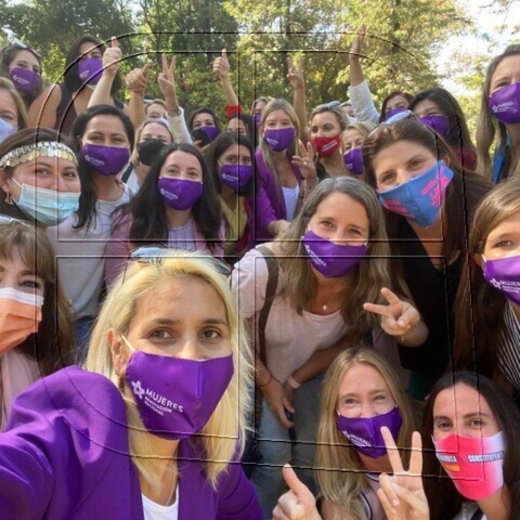 Mujeres de los partidos de Chile Vamos realizaron actividad “Juntas Por Chile”