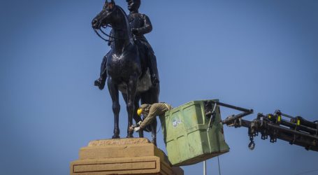 CMN determina que monumento a Baquedano sea removido para su restauración