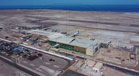 Más de un 50% de avance registran obras de aeropuerto Diego Aracena de Iquique