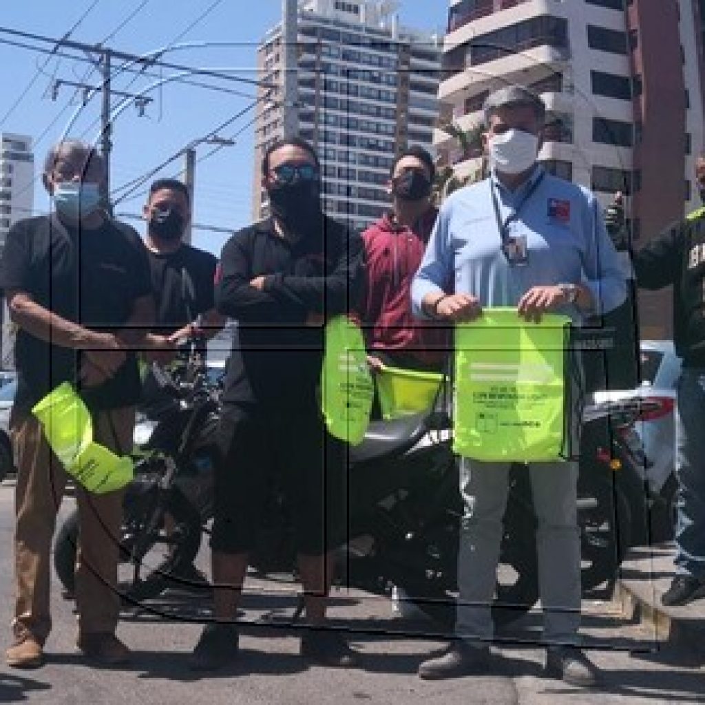 Iquique: Lanzan campaña sobre cobertura de seguro enfocado al delivery