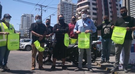 Iquique: Lanzan campaña sobre cobertura de seguro enfocado al delivery