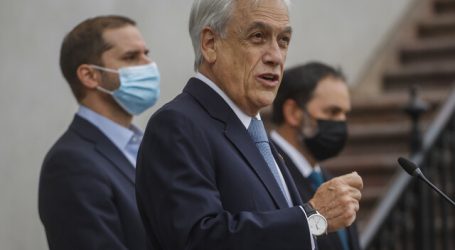Presidente Piñera anunció la extensión de beneficios sociales por pandemia