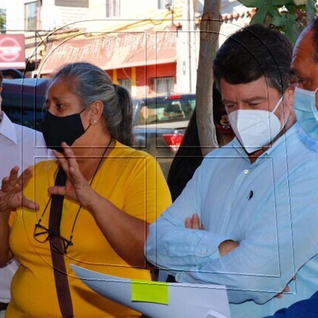 Orrego y Rincón denuncian obra vial que deja incomunicada a Pedro Aguirre Cerda