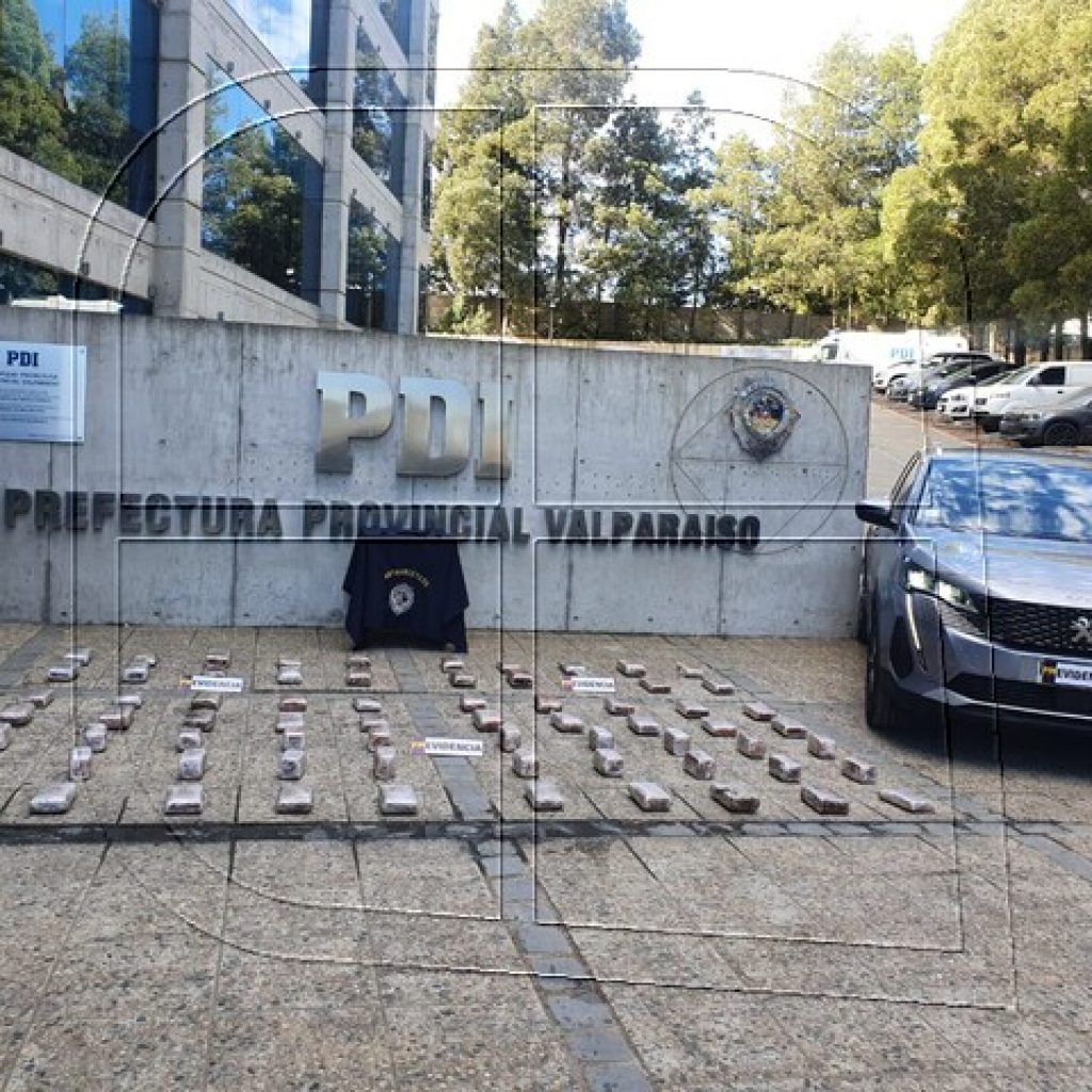 Valparaíso: PDI desbarata organización criminal dedicada al tráfico de drogas