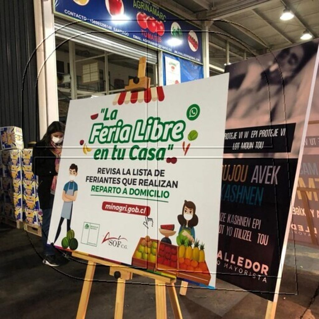 La Feria Libre en tu casa: Lanzan listado de feriantes con despacho a domicilio