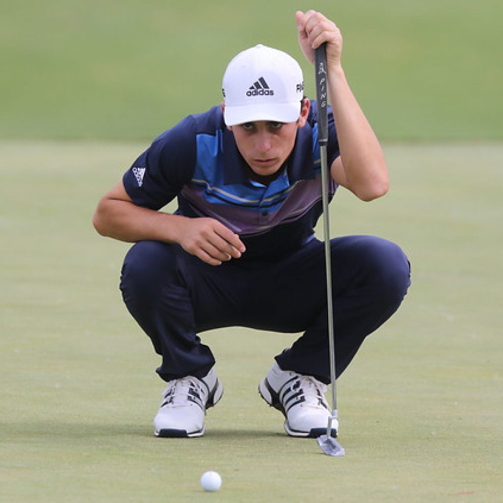 Golf: Joaquín Niemann recupera terremo y pasa el corte en el Masters de Augusta