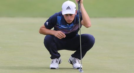 Golf: Joaquín Niemann recupera terremo y pasa el corte en el Masters de Augusta