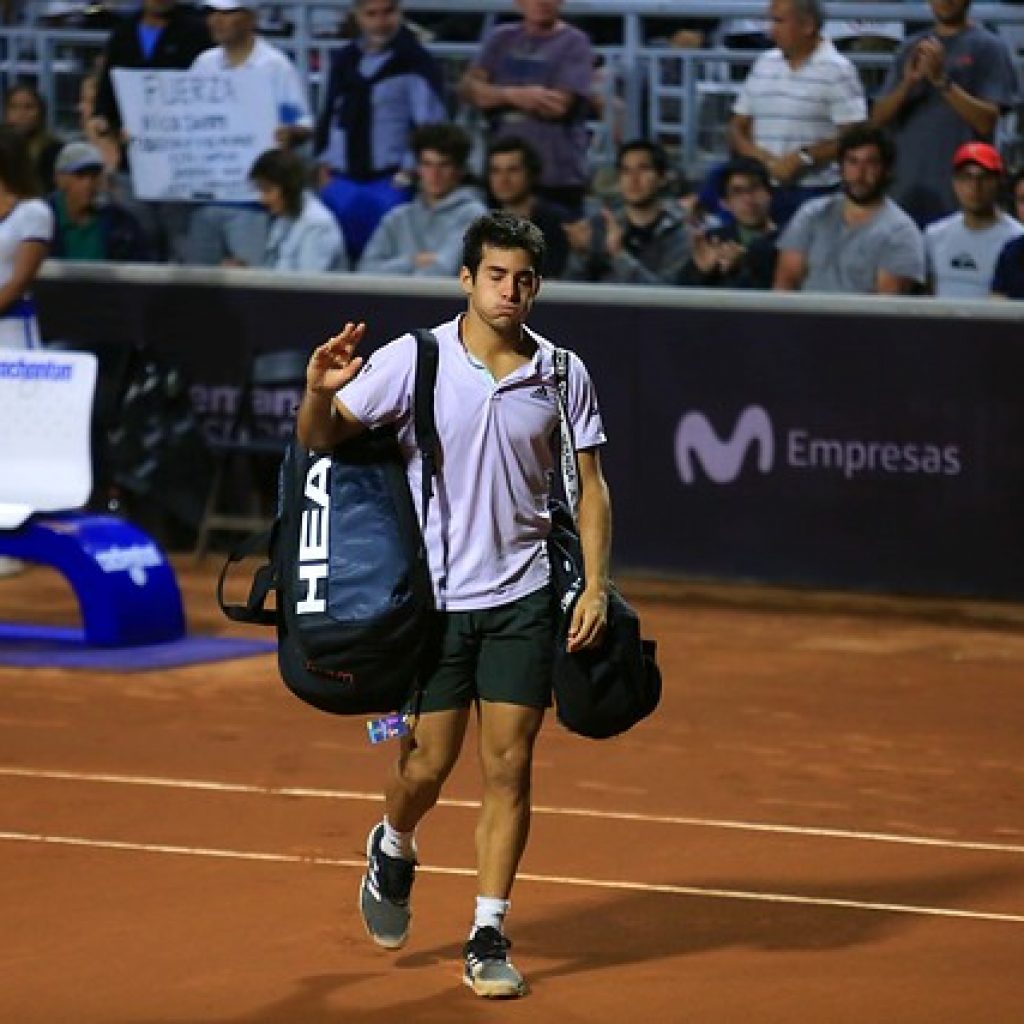 Tenis: Cristian Garin quedó eliminado en cuartos de final de Estoril