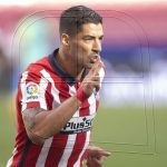 Luis Suárez sufre una lesión muscular en su pierna izquierda