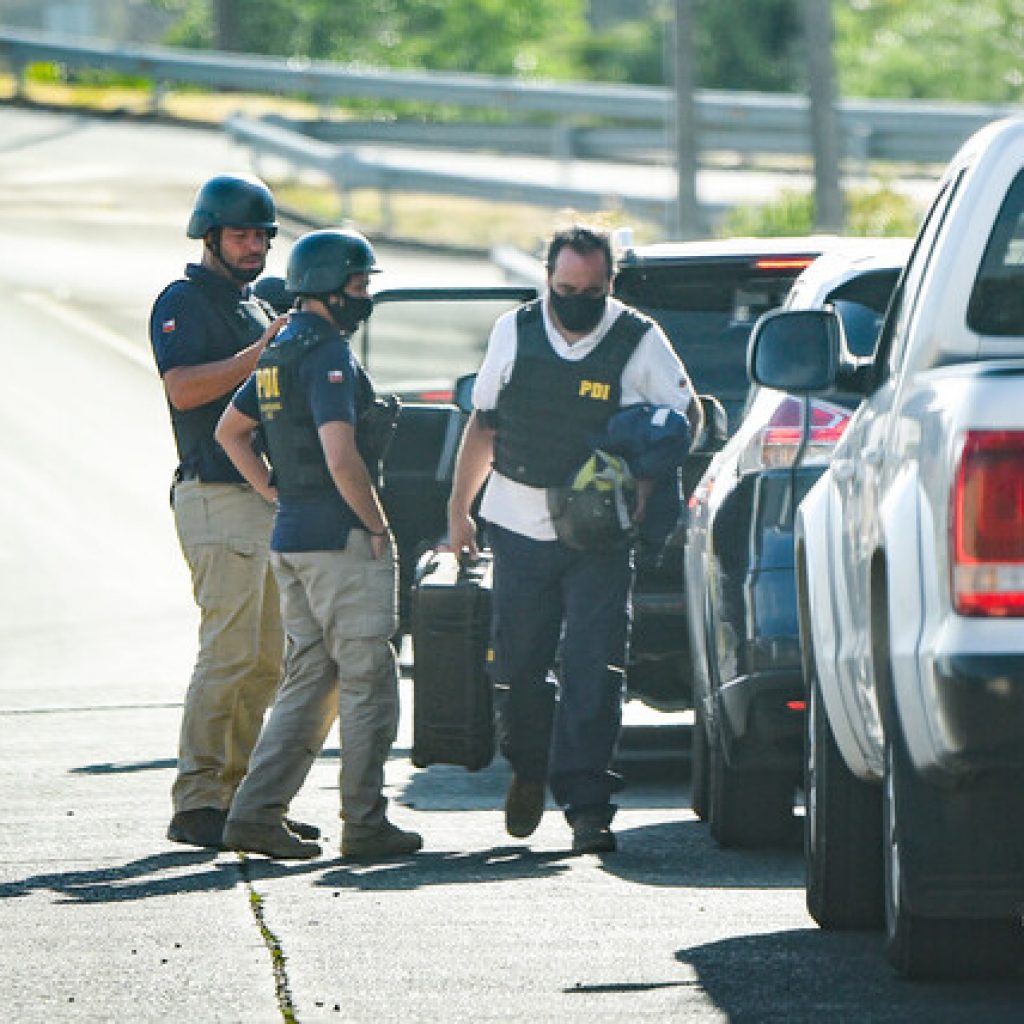 Un herido a bala dejó ataque armado a fundo en la comuna de Ercilla