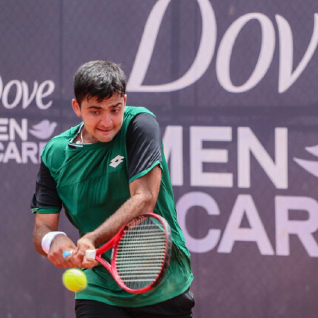 Tenis: Tomás Barrios cayó en primera ronda del Challenger de Salinas 2