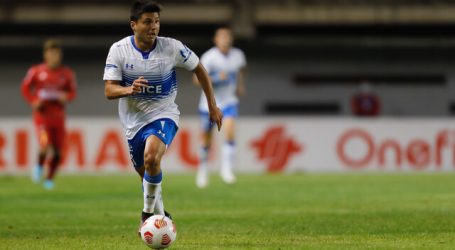 Raimundo Rebolledo es baja para el duelo entre U. Católica y Curicó Unido