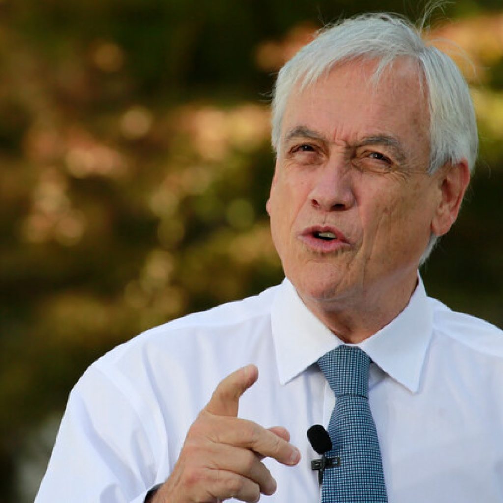 Presidente Piñera reiteró llamado a respetar normas sanitarias por la pandemia
