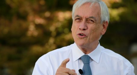 Presidente Piñera reiteró llamado a respetar normas sanitarias por la pandemia