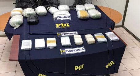 Arica: Detienen a 3 personas por ingreso clandestino con más de 33 kg de drogas