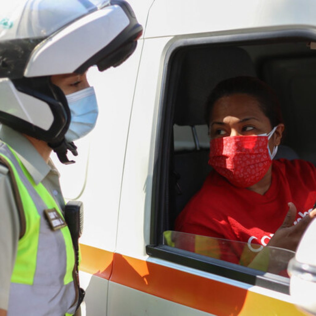 Carabineros entregó 1.395.967 permisos de desplazamiento en las últimas 24 horas