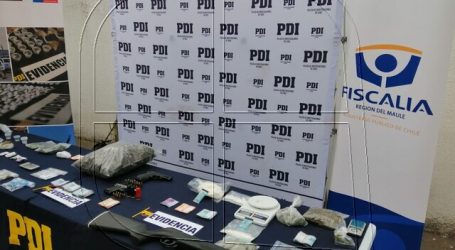 Detienen a 14 personas por microtráfico de droga en la Región del Maule