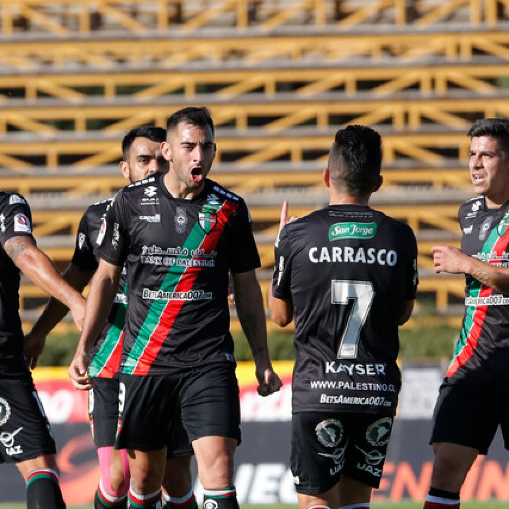 Palestino rescató su primer triunfo del campeonato ante Deportes Melipilla