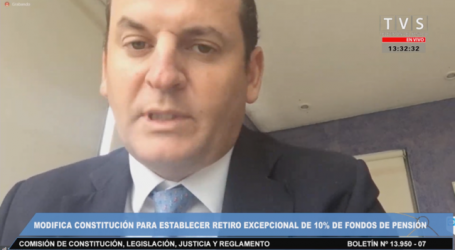 Comisión de Constitución del Senado aprobó en general tercer retiro del 10%