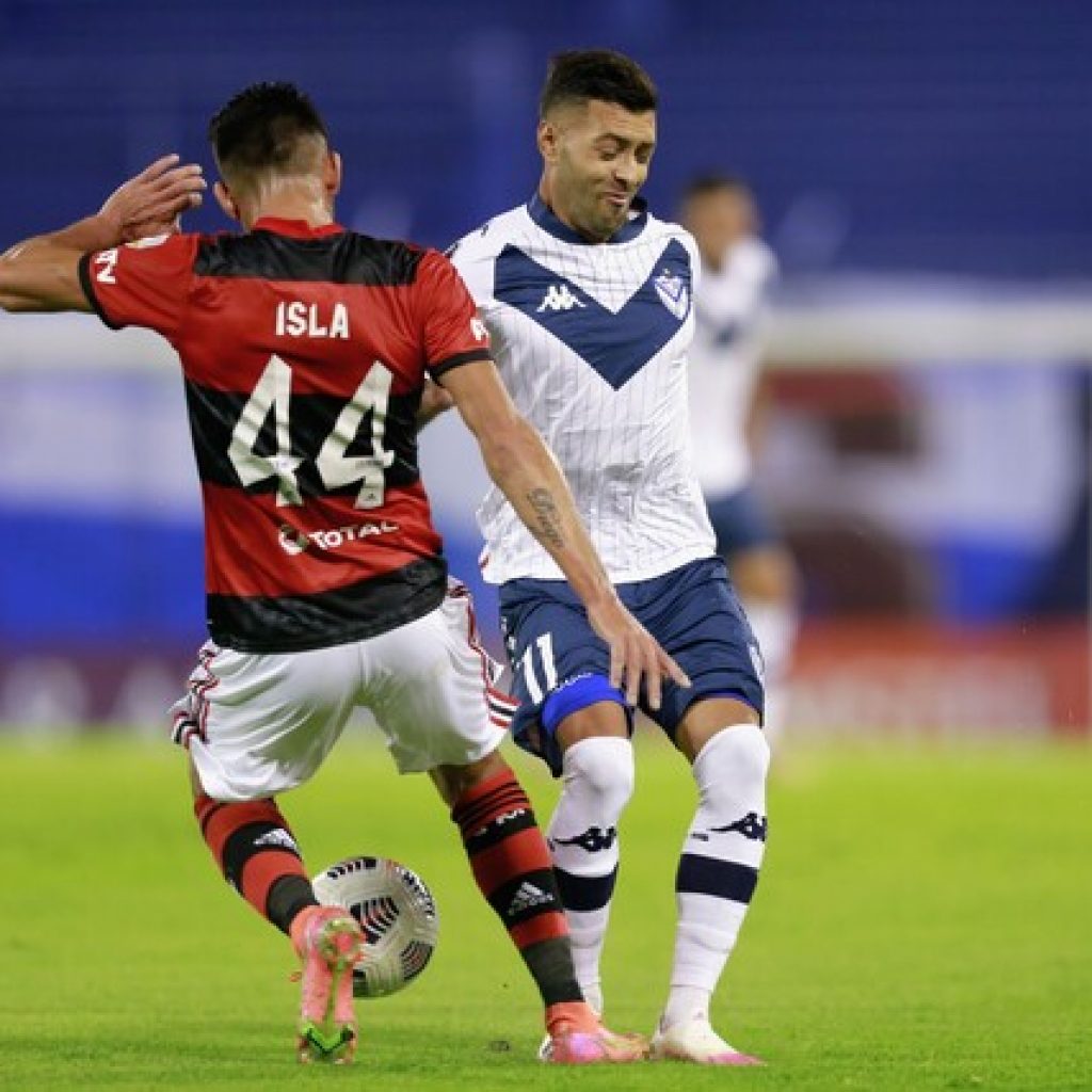 Libertadores: Flamengo con Mauricio Isla venció a domicilio a Vélez de Galdames