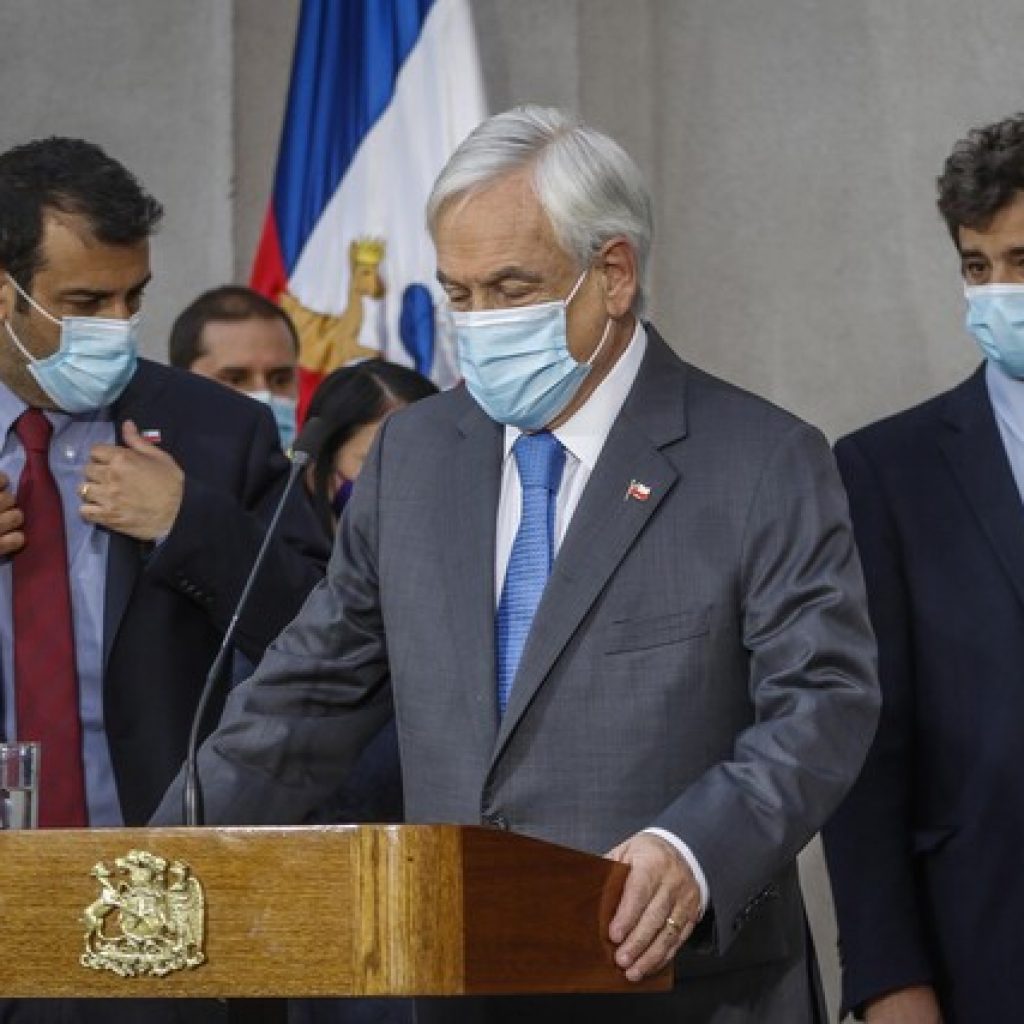 Presidente Piñera sostiene una serie de reuniones en La Moneda