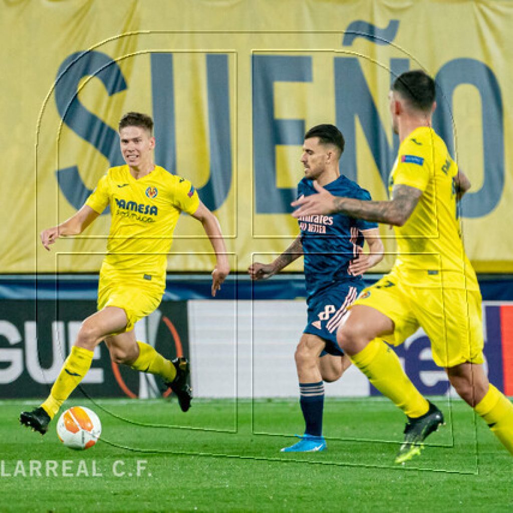 Europa League: Villarreal venció ajustadamente al Arsenal en la ida de semis