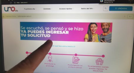 Tercer retiro: Instruyen a AFP Uno suspender recepción de solicitudes