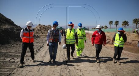 Más de 30% de avance tiene el mejoramiento del borde costero de Coquimbo