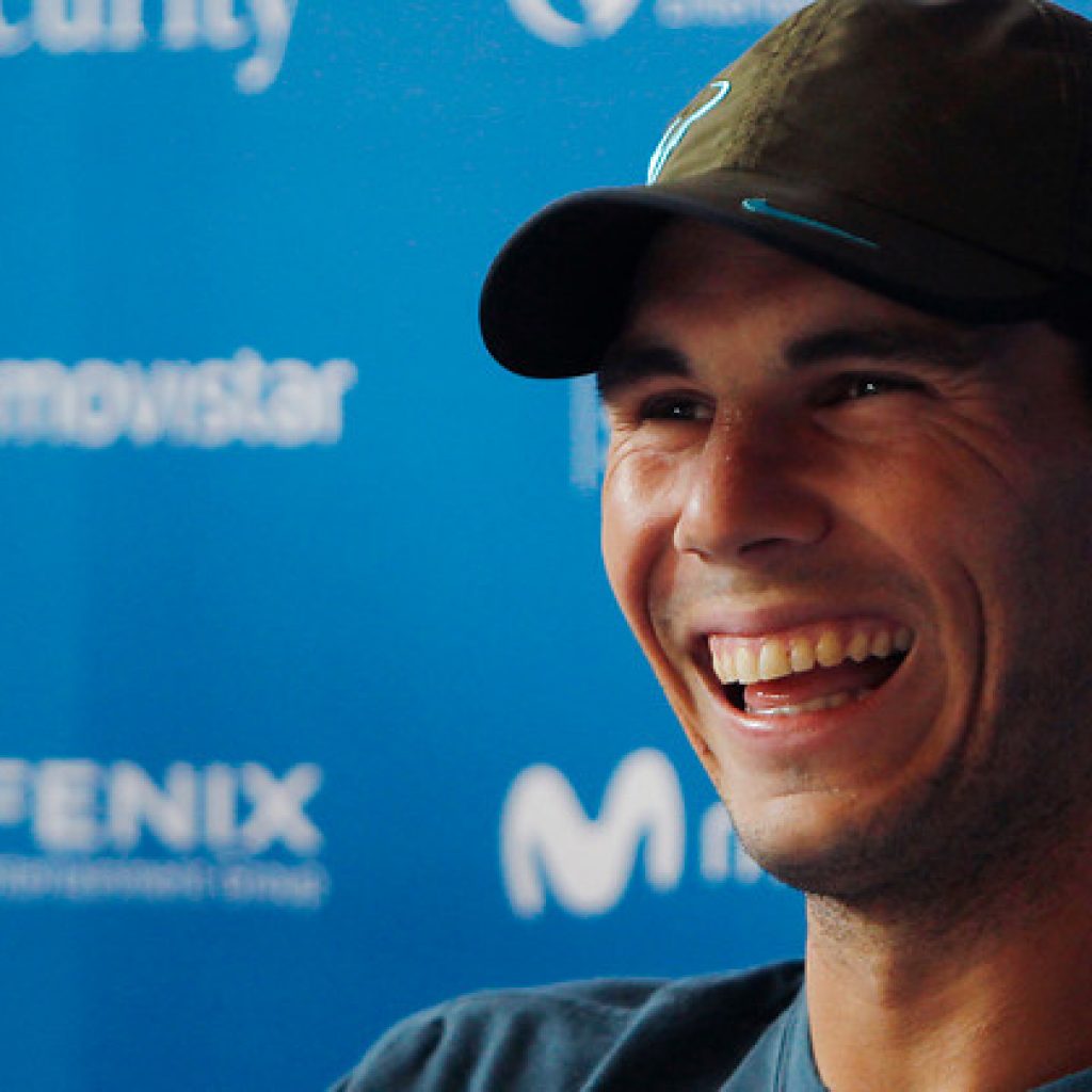 Rafael Nadal: "Estoy contento, cada día voy haciendo cosas positivas"