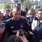 Vidal saludó a Colo Colo en su aniversario y espera volver a jugar por los albos