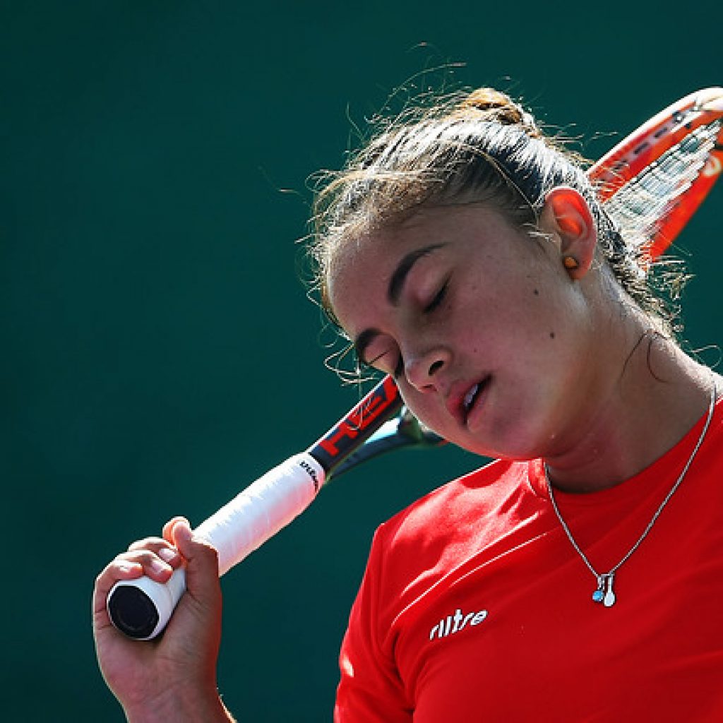 Tenis: Bárbara Gatica fue eliminada en octavos del torneo W15 de Villa María