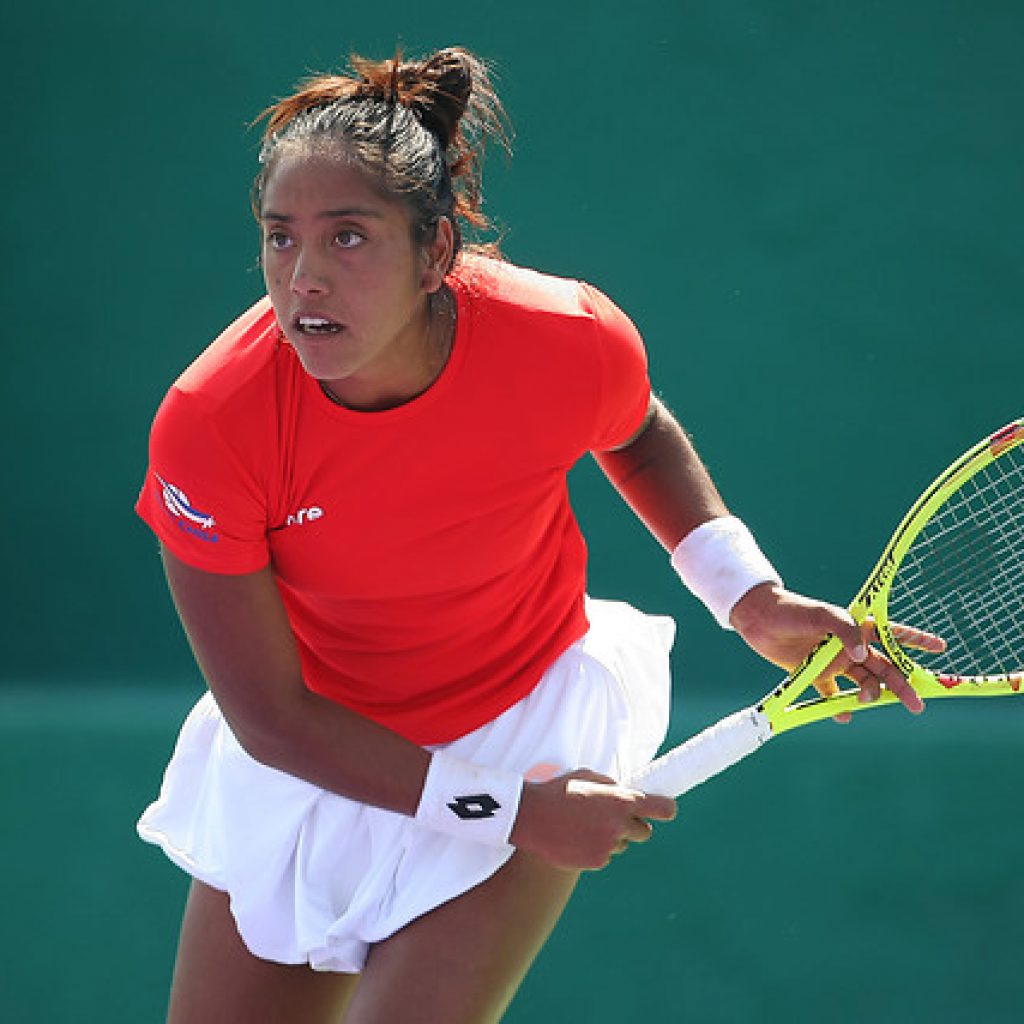 Tenis: Daniela Seguel fue eliminada en octavos de final del WTA 250 de Bogotá