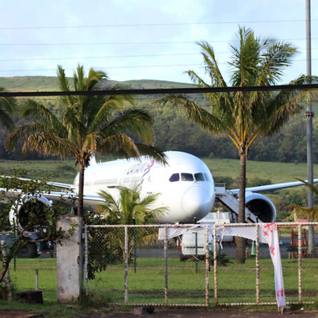 LATAM reinicia vuelos de carga hacia Rapa Nui