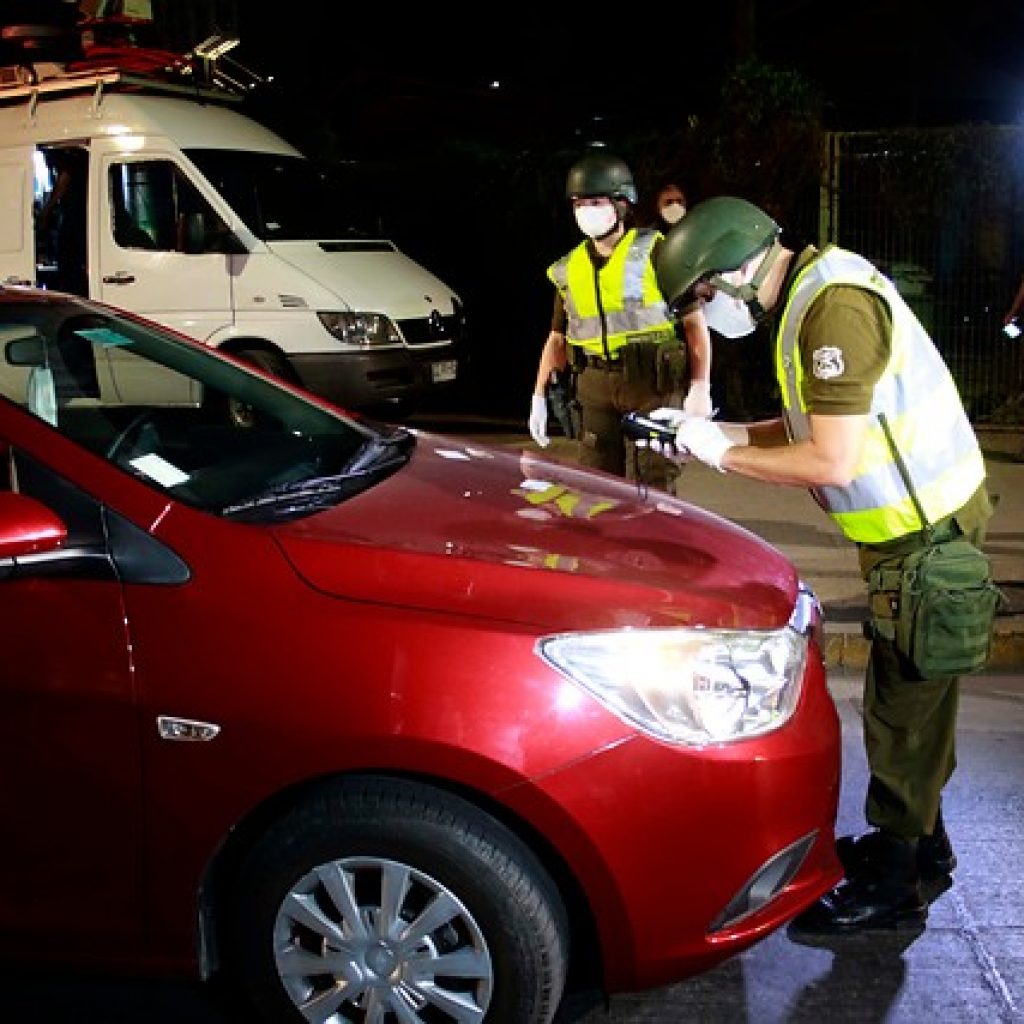 Carabineros informó que 1.138 personas fueron detenidas en la última jornada