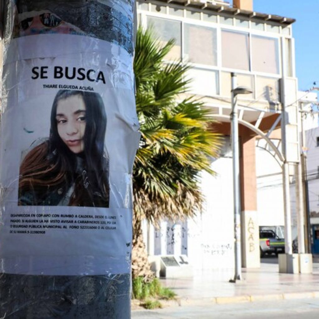 Caso Thiare Elgueda: Equipos rastrearon zona en que se encontraron prendas