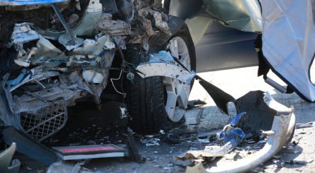 Dos heridos tras colisión en la Autopista Costanera Norte