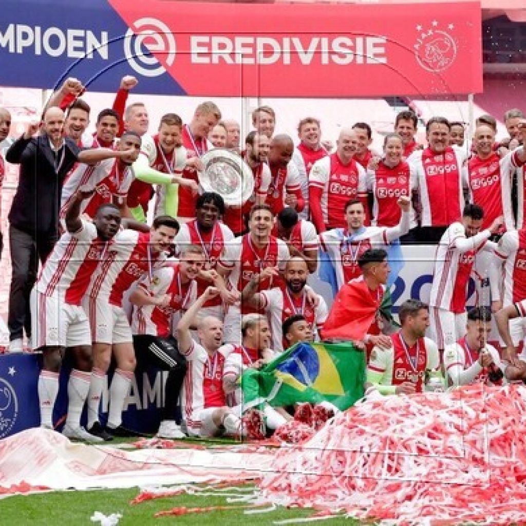 Fútbol: El Ajax alcanza su 35ª estrella en la serie de honor neerlandesa