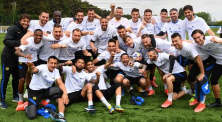 Inter de Milán celebró su título con Alexis y Vidal como protagonistas