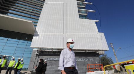 MOP supervisa construcción de edificio del Laboratorio de Criminalística PDI